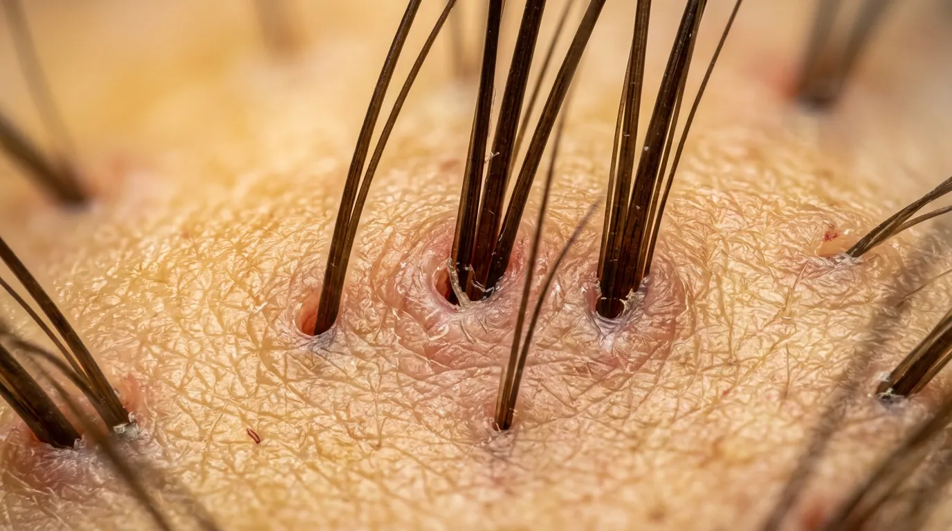 Hair loss diagnosis and scalp examination at MU Scalp Kota Kinabalu