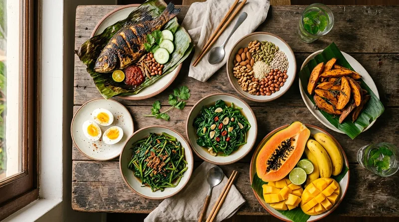 Malaysian foods that promote healthy hair growth