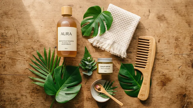 Healthy scalp care routine for tropical climate in Sabah