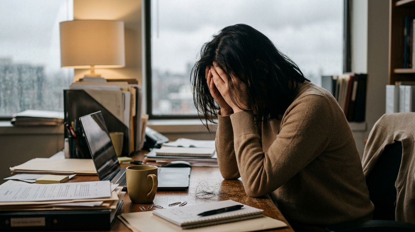 Understanding stress-related hair loss and telogen effluvium treatment